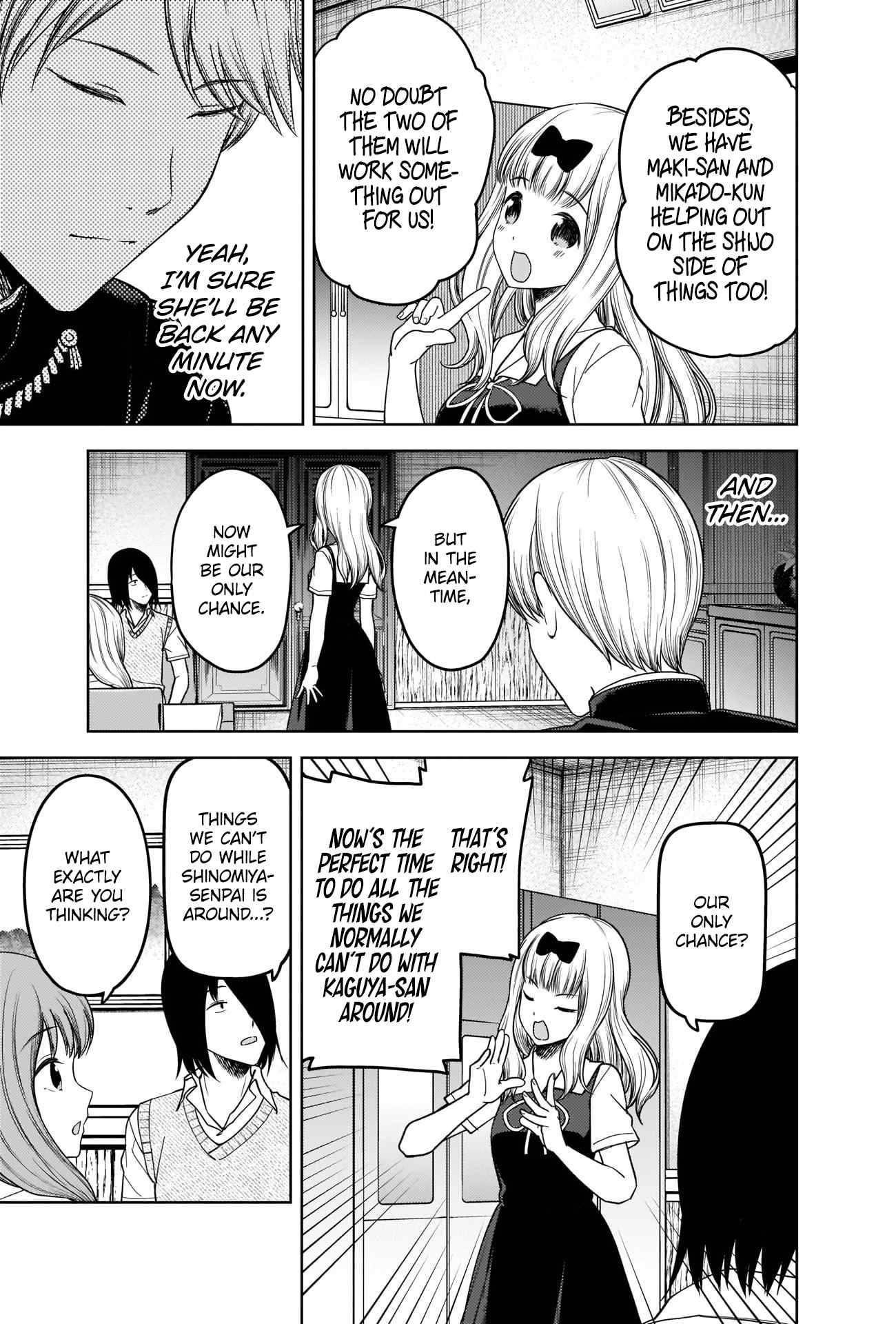Kaguya-sama wa Kokurasetai: Tensai-tachi no Renai Zunousen Chapter 262 - Page 7