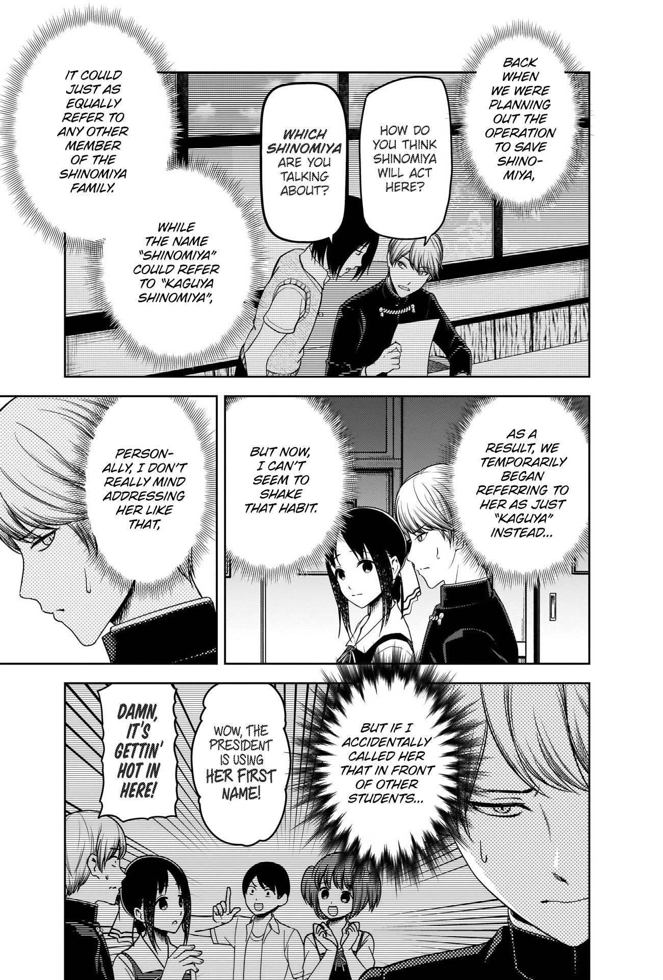Kaguya-sama wa Kokurasetai: Tensai-tachi no Renai Zunousen Chapter 264 - Page 3