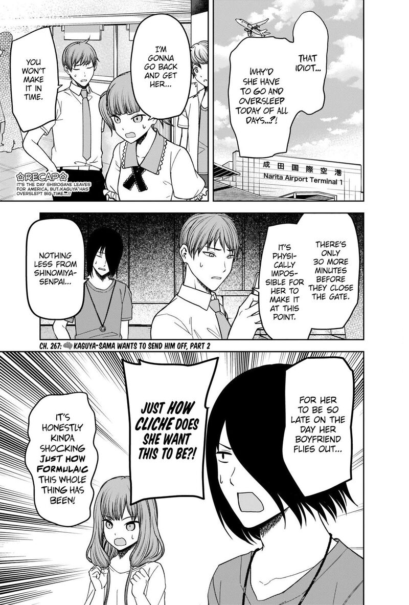 Kaguya-sama wa Kokurasetai: Tensai-tachi no Renai Zunousen Chapter 267 - Page 2