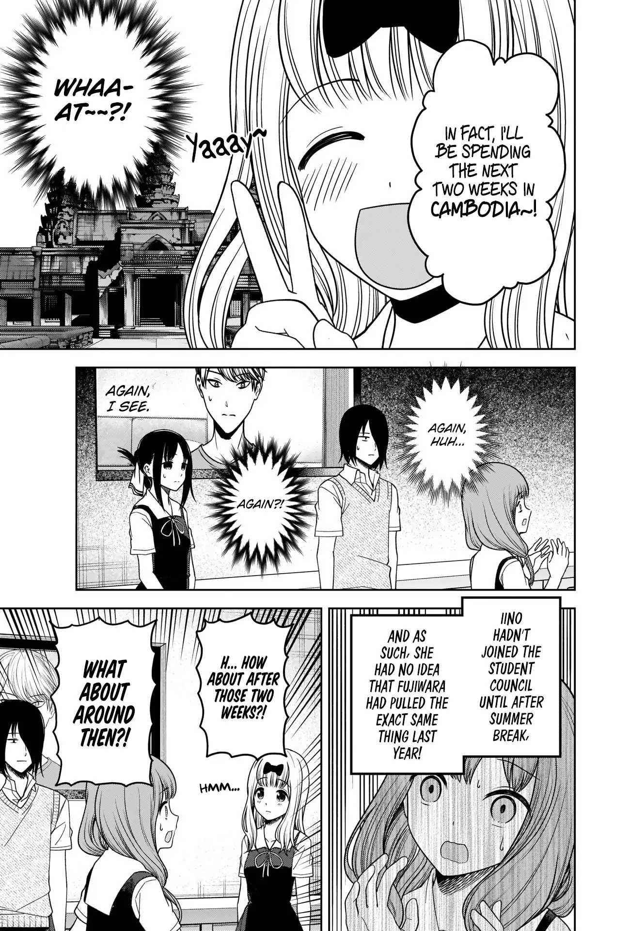 Kaguya-sama wa Kokurasetai: Tensai-tachi no Renai Zunousen Chapter 268 - Page 10