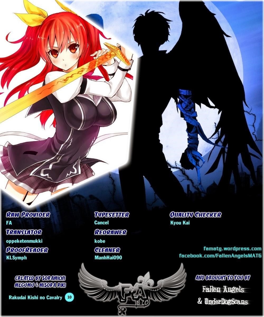 Rakudai Kishi no Eiyuutan Chapter 10 - Page 1