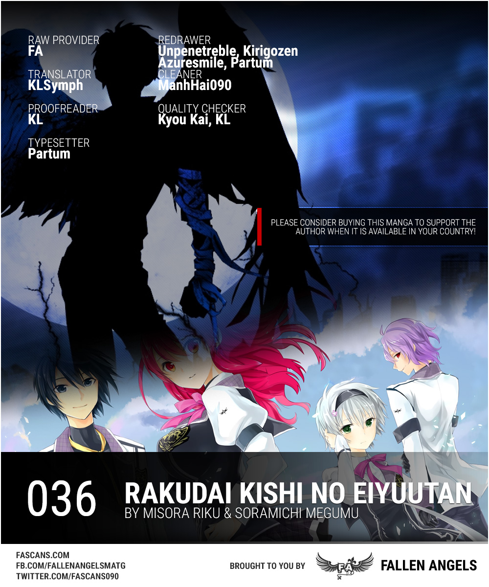 Rakudai Kishi no Eiyuutan Chapter 36 - Page 42