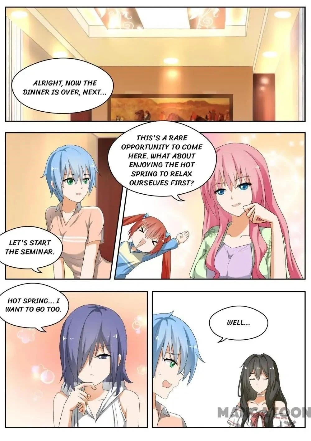 Boy in A Girls’ School Chapter 145 - Page 1