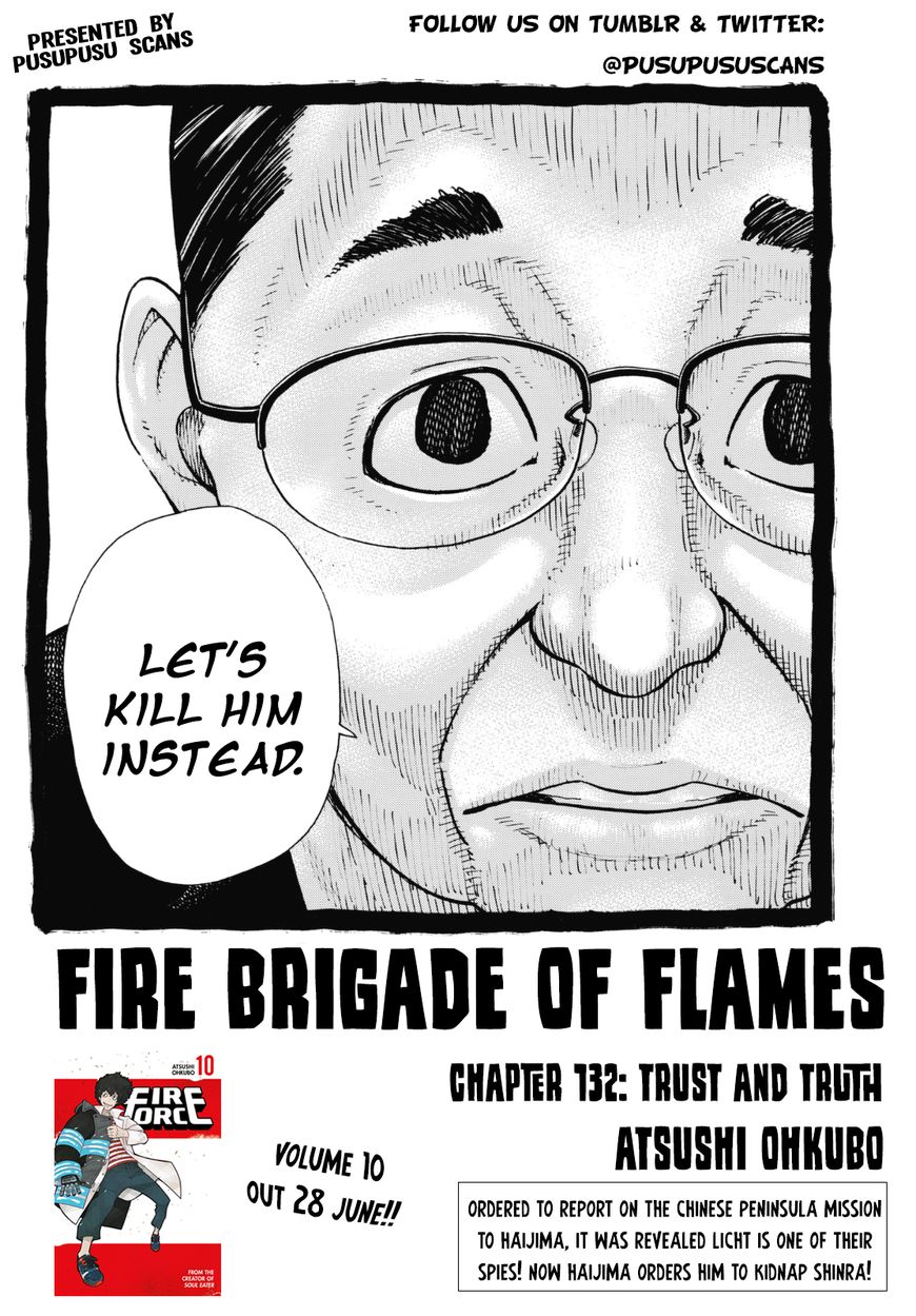 FIRE BRIGADE OF FLAMES Chapter 132 - Page 2