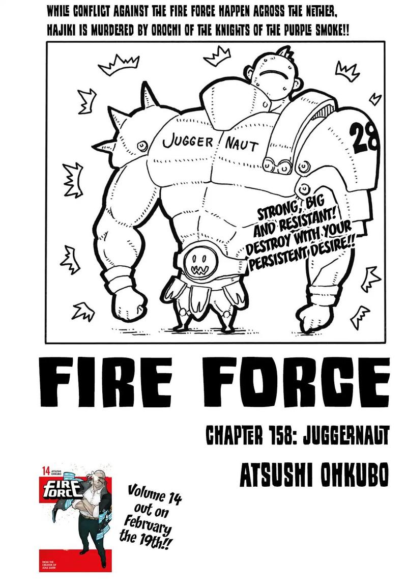 FIRE BRIGADE OF FLAMES Chapter 158 - Page 1