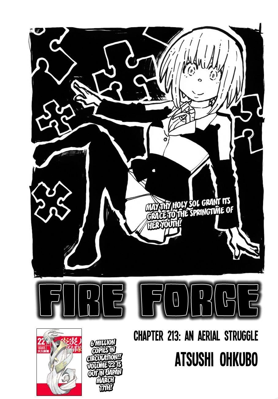 FIRE BRIGADE OF FLAMES Chapter 213 - Page 1