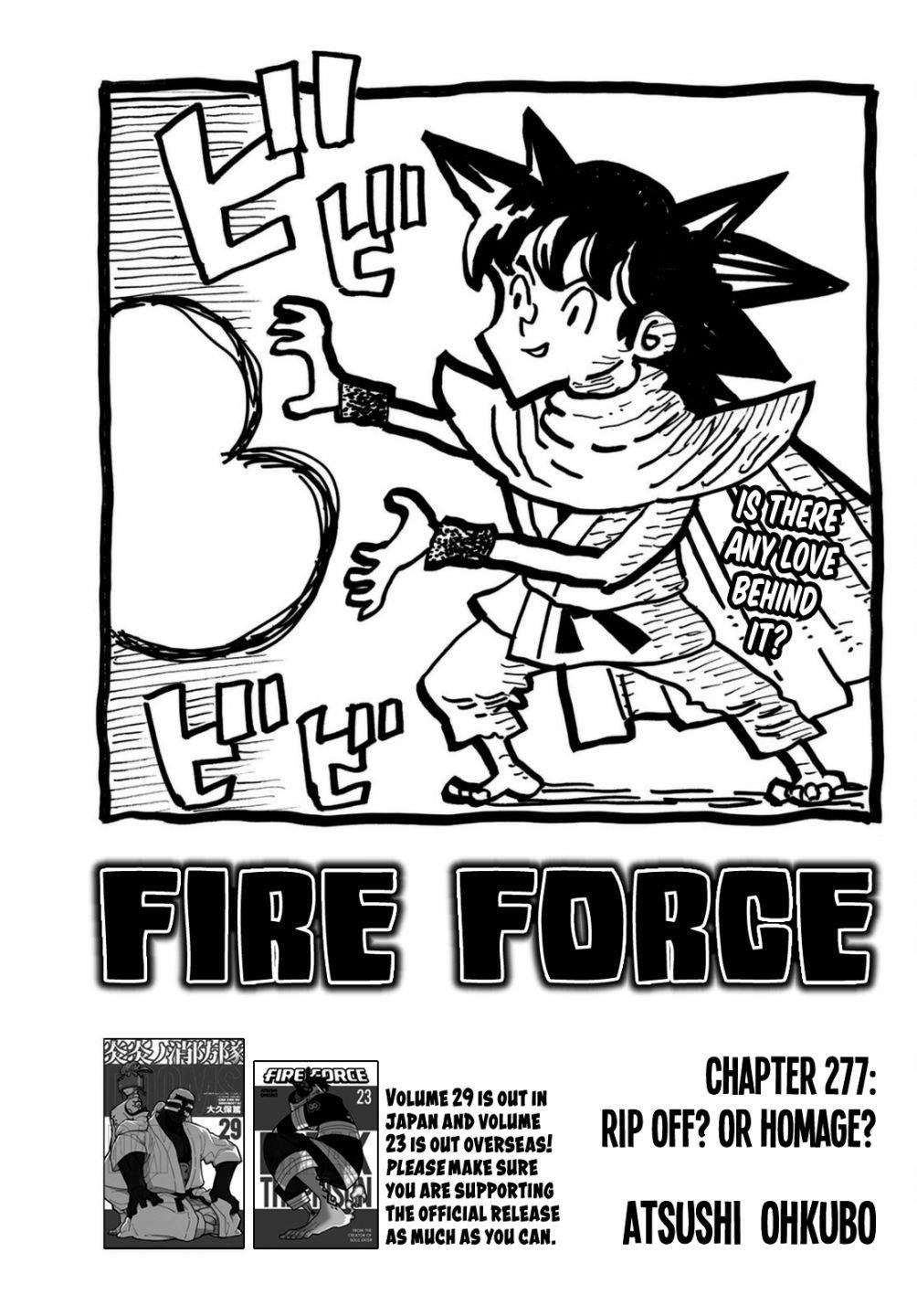 FIRE BRIGADE OF FLAMES Chapter 277 - Page 1