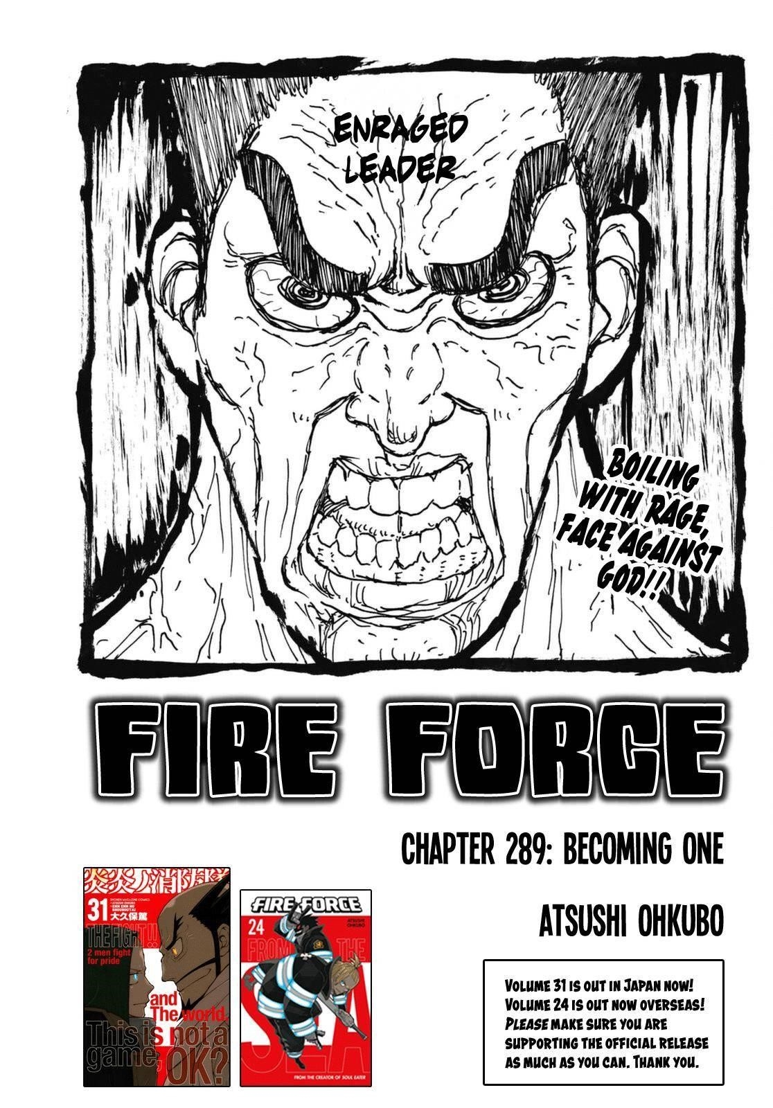 FIRE BRIGADE OF FLAMES Chapter 289 - Page 1