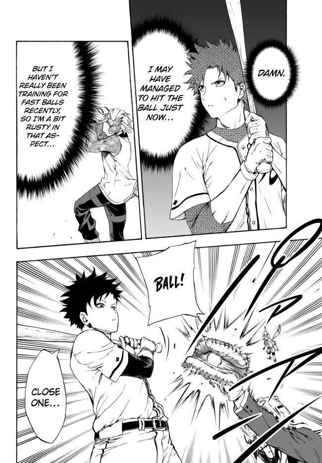 In Another World where Baseball is War, a High School Ace Player will Save a Weak Nation Chapter 14.2 - Page 14