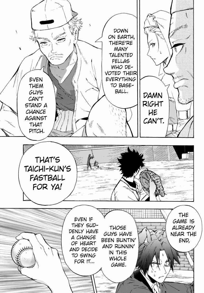 In Another World where Baseball is War, a High School Ace Player will Save a Weak Nation Chapter 19.2 - Page 18