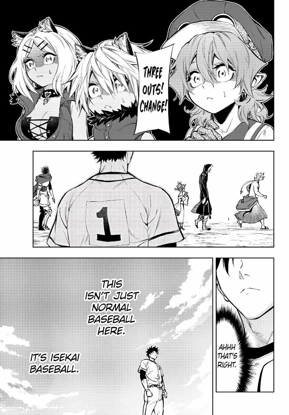 In Another World where Baseball is War, a High School Ace Player will Save a Weak Nation Chapter 30.1 - Page 23