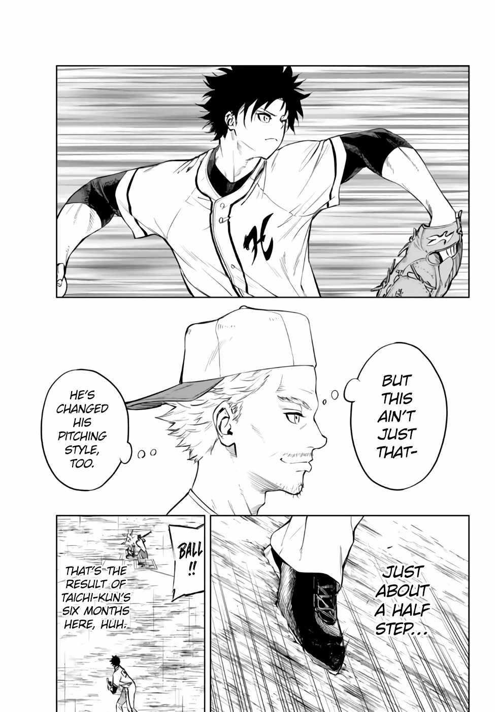 In Another World where Baseball is War, a High School Ace Player will Save a Weak Nation Chapter 33.1 - Page 15