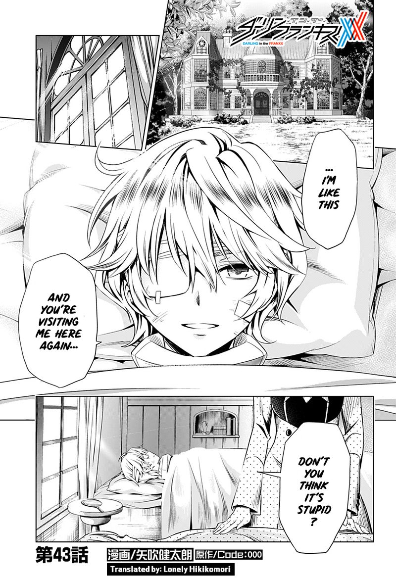 DARLING IN THE FRANXX Chapter 43 - Page 1