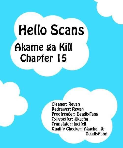 Akame Ga Kill! Chapter 15 - Page 39