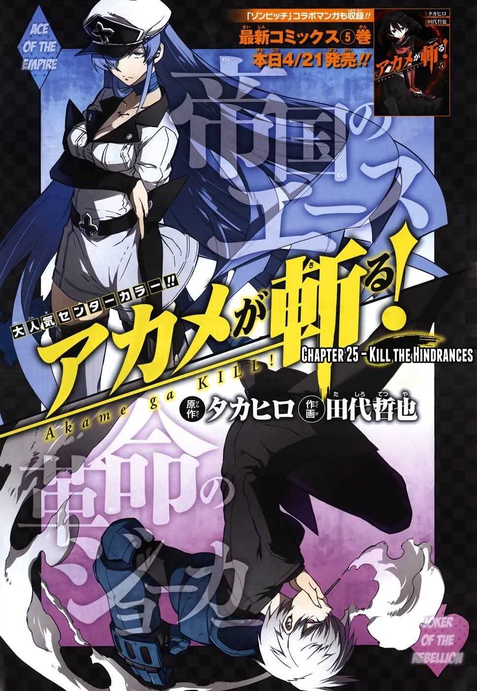 Akame Ga Kill! Chapter 25 - Page 3