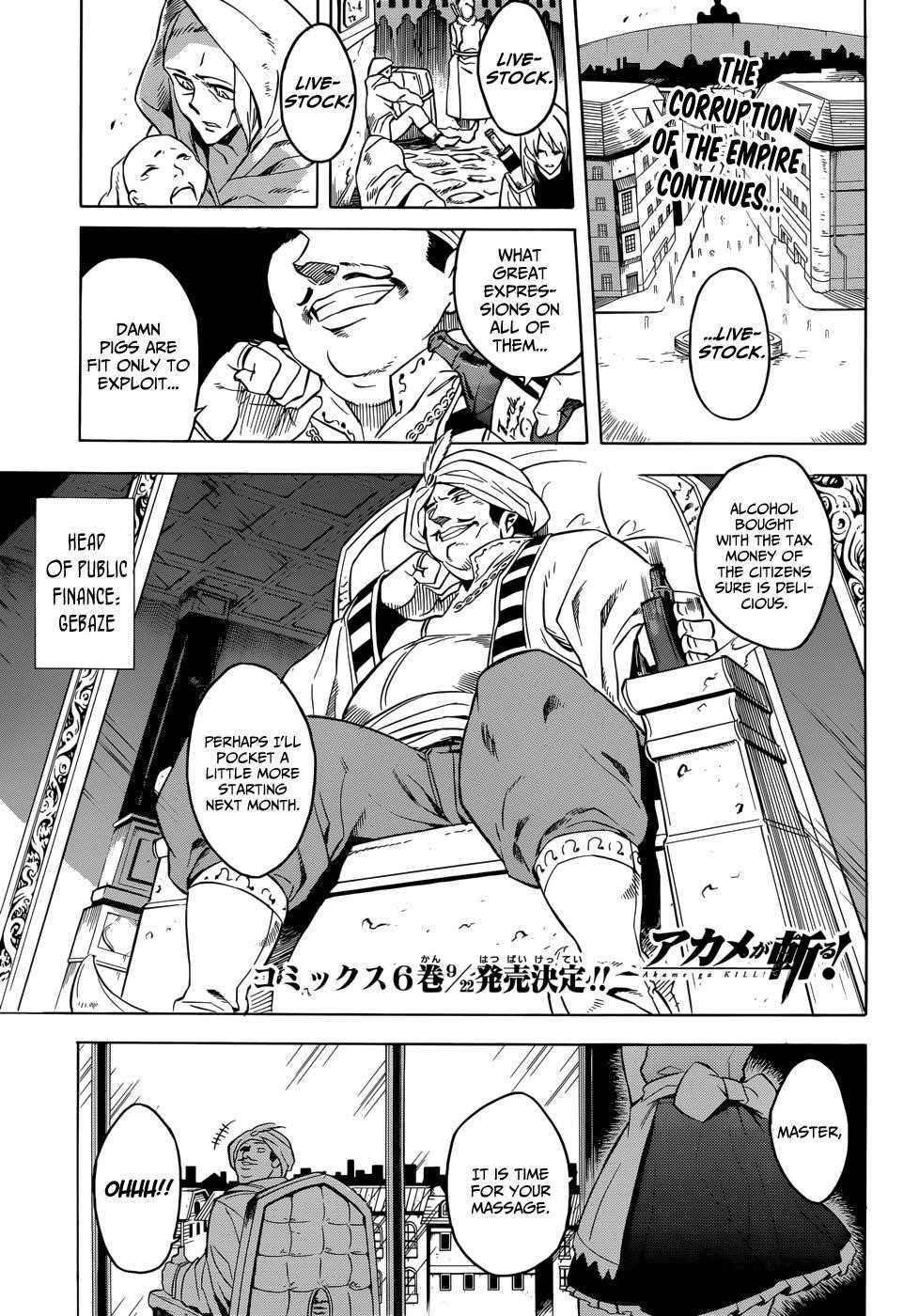 Akame Ga Kill! Chapter 28 - Page 2