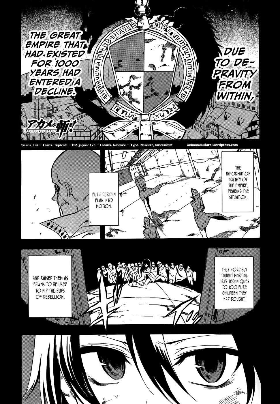 Akame Ga Kill! Chapter 33 - Page 1