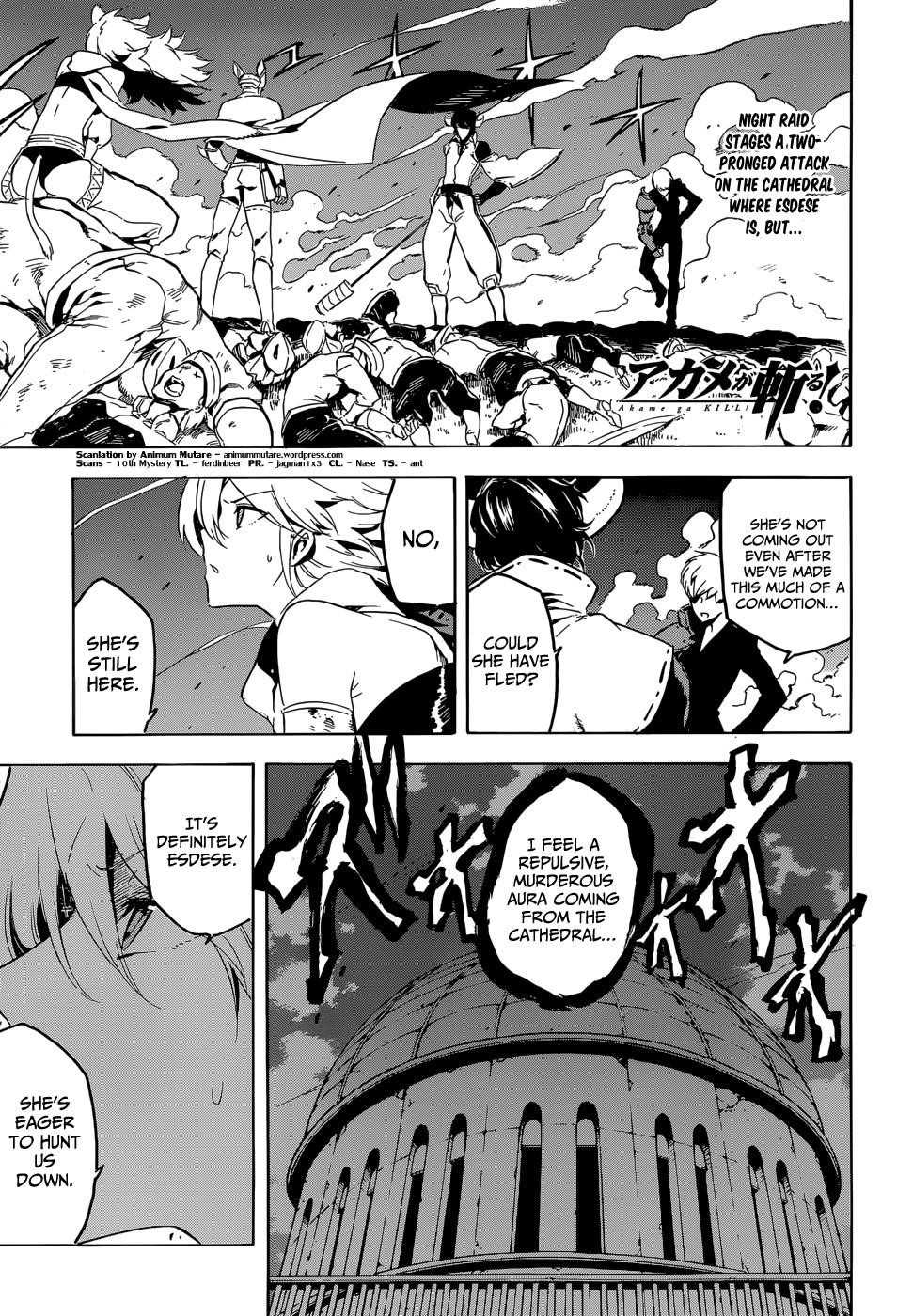 Akame Ga Kill! Chapter 41 - Page 1