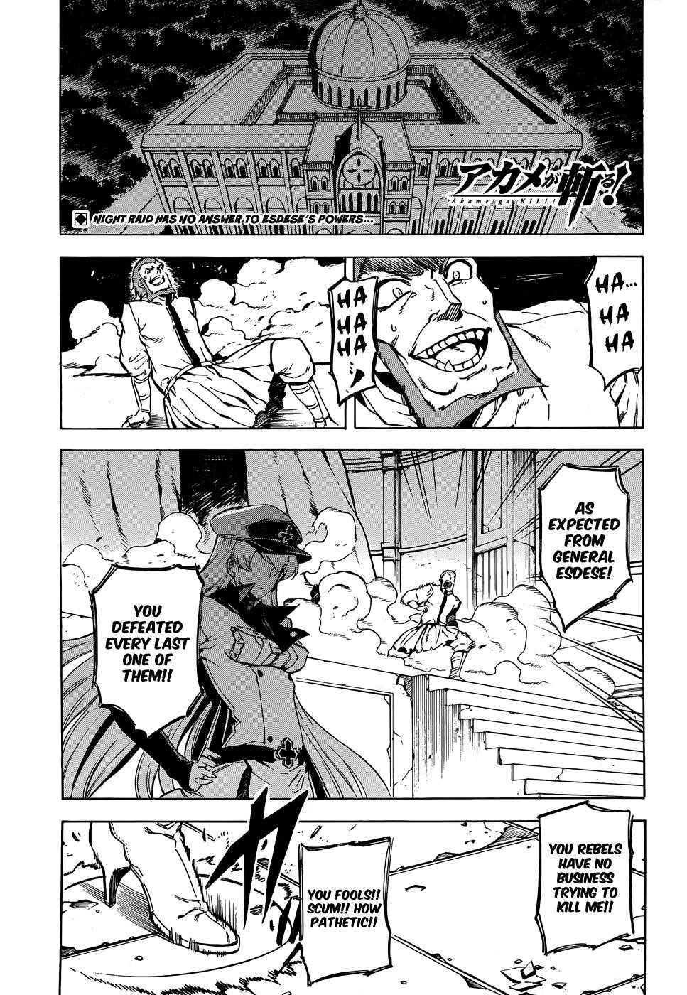Akame Ga Kill! Chapter 43 - Page 1