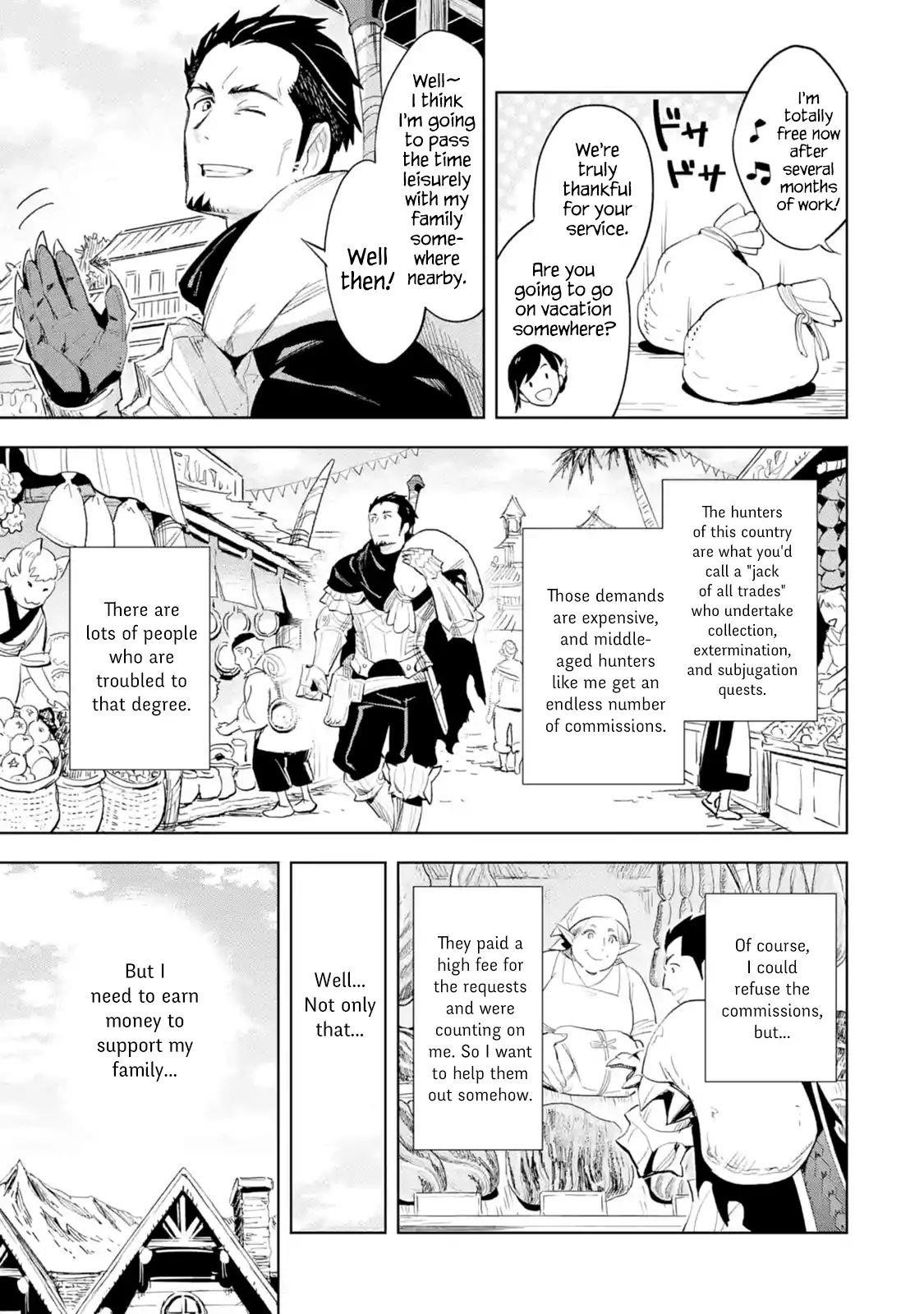 The Ultimate Middle-Aged Hunter Travels To Another World ~This Time, He Wants To Live A Slow And Peaceful Life~ Chapter 1.1 - Page 6