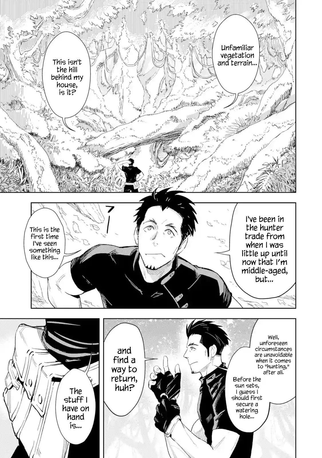 The Ultimate Middle-Aged Hunter Travels To Another World ~This Time, He Wants To Live A Slow And Peaceful Life~ Chapter 1.2 - Page 4