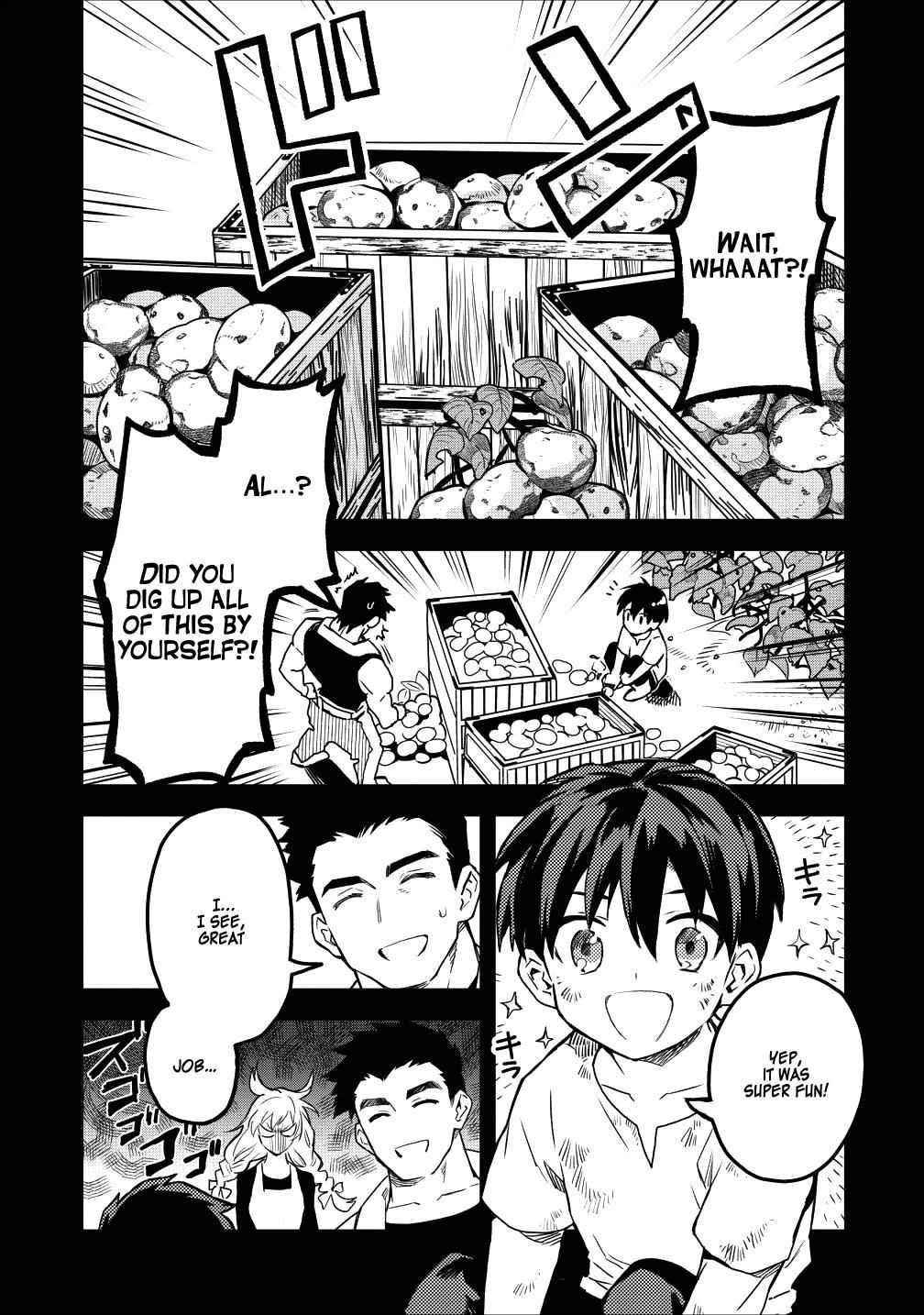 Noumin Kanren No Skill Bakka Agetetara Naze Ka Tsuyoku Natta Chapter 14 - Page 3