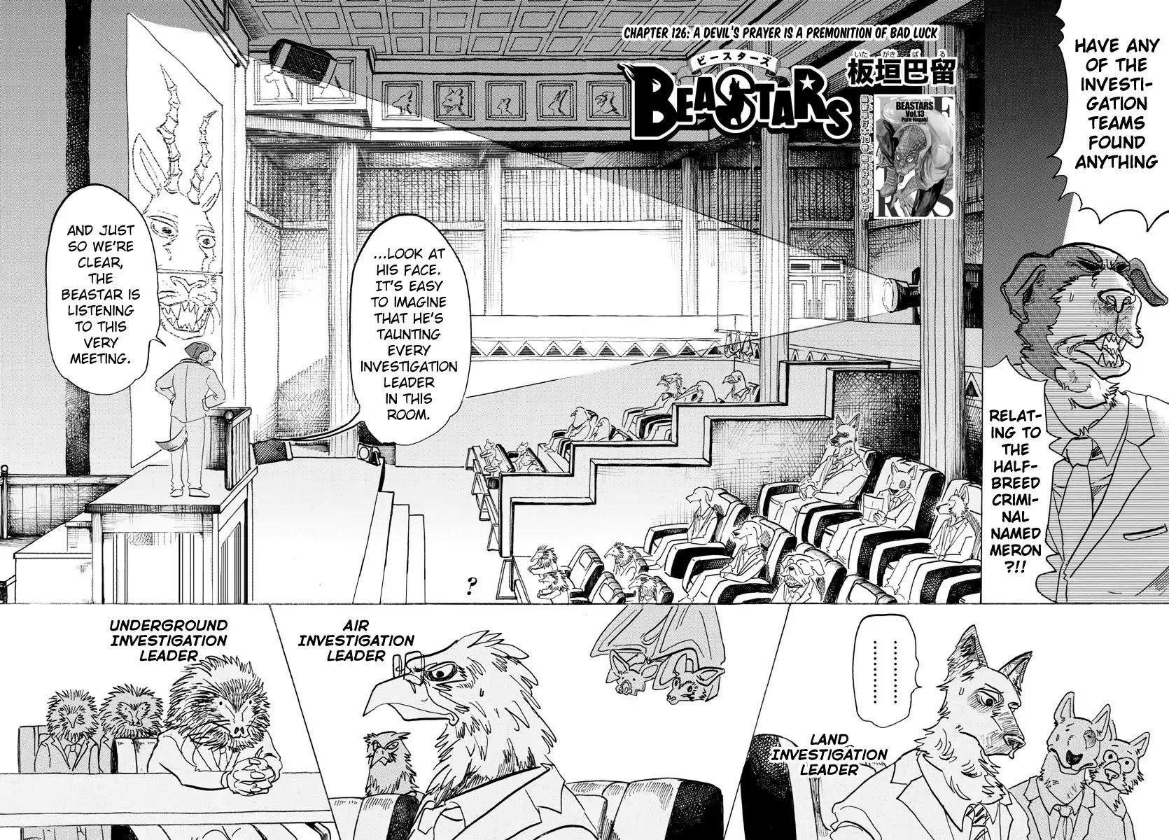 Beastars Chapter 126 - Page 2