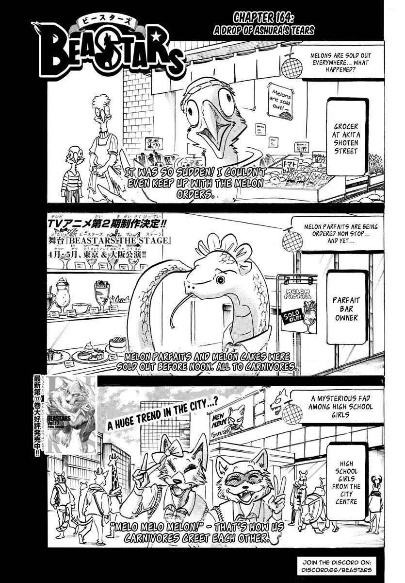 Beastars Chapter 164 - Page 1