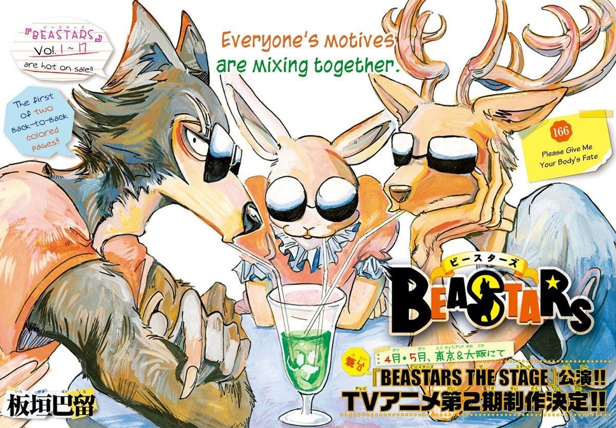 Beastars Chapter 166 - Page 1