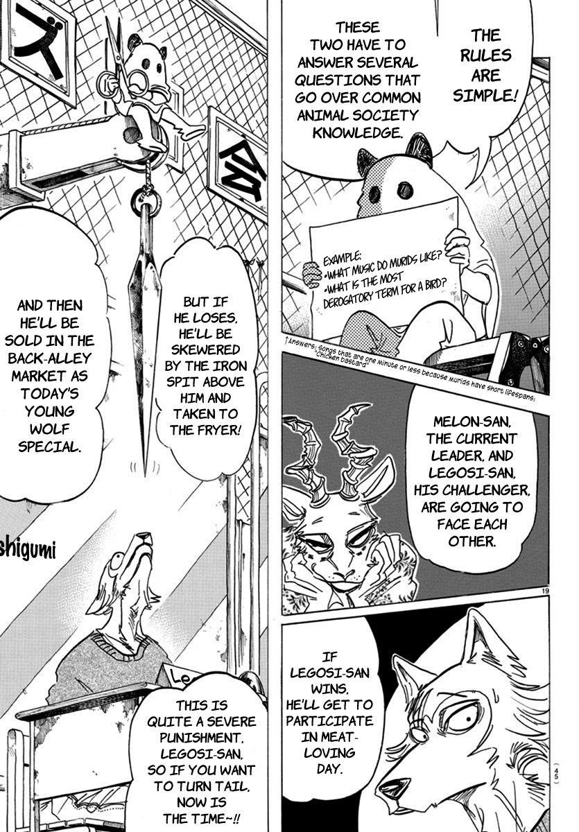 Beastars Chapter 167 - Page 19