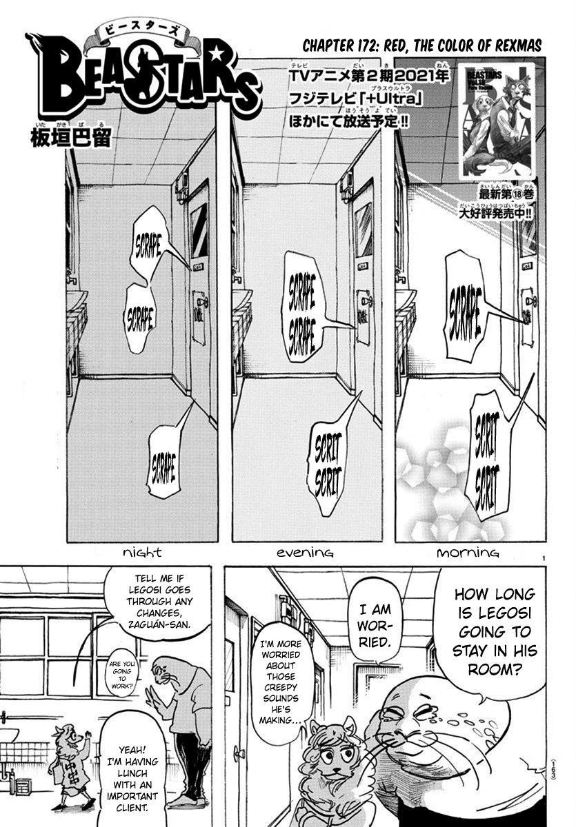 Beastars Chapter 172 - Page 1