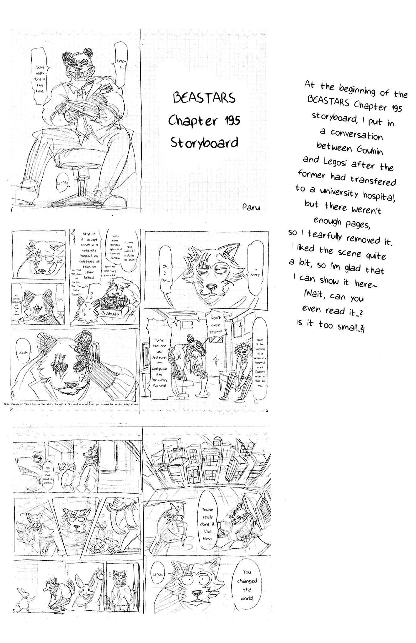 Beastars Chapter 196.5 - Page 5