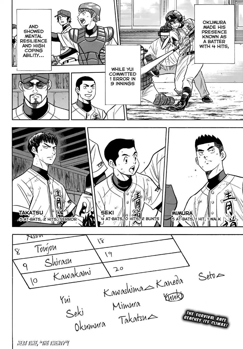 Daiya no A – Act II Chapter 132 - Page 20