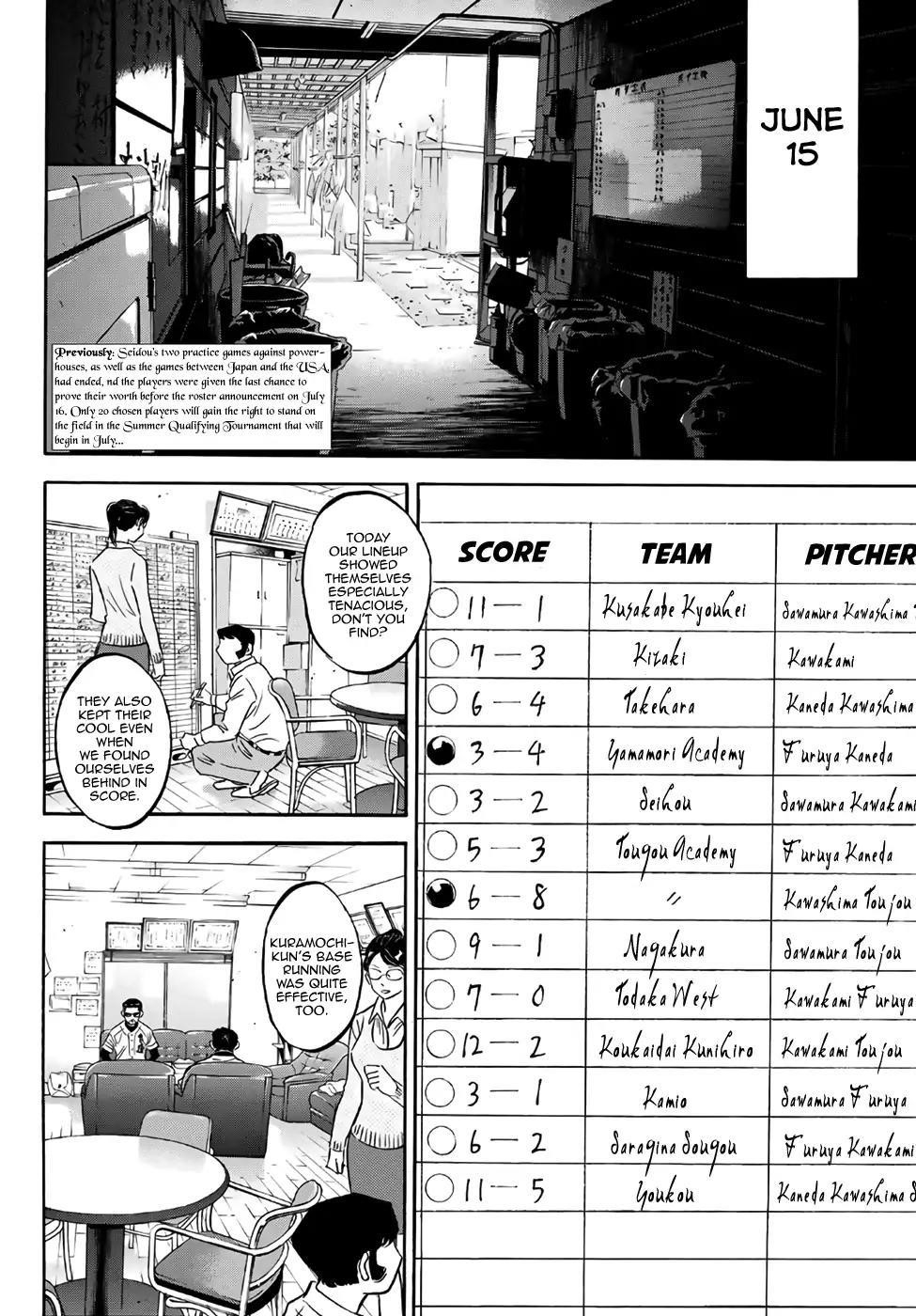 Daiya no A – Act II Chapter 133 - Page 2
