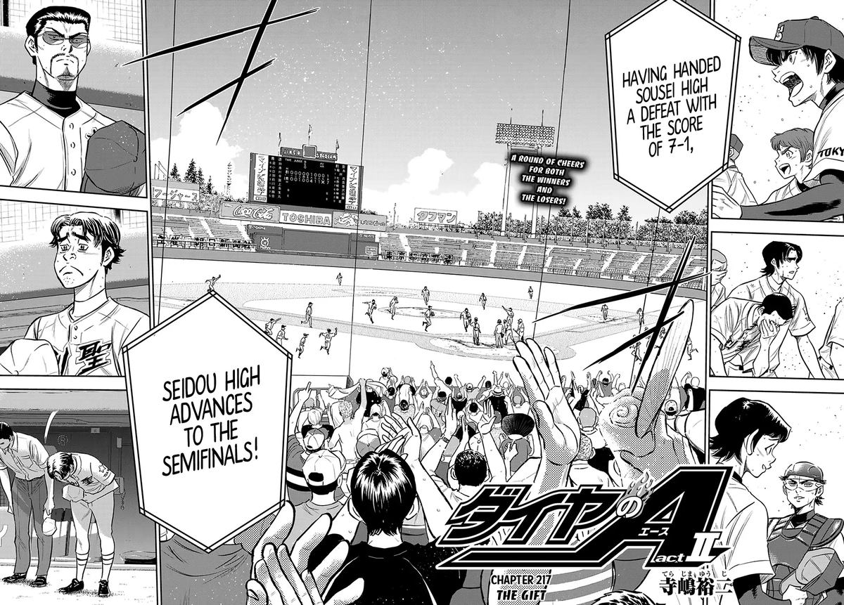 Daiya no A – Act II Chapter 217 - Page 2