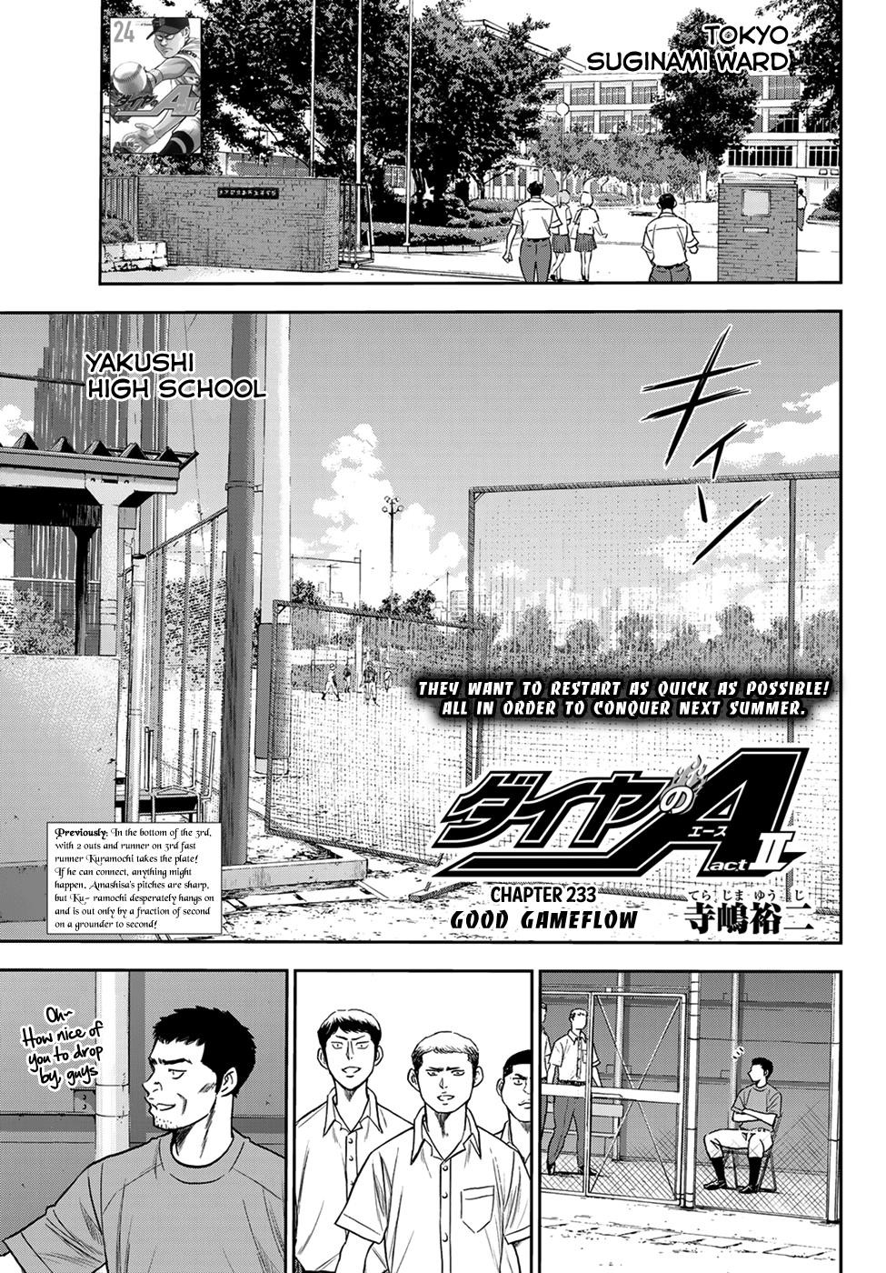 Daiya no A – Act II Chapter 233 - Page 1