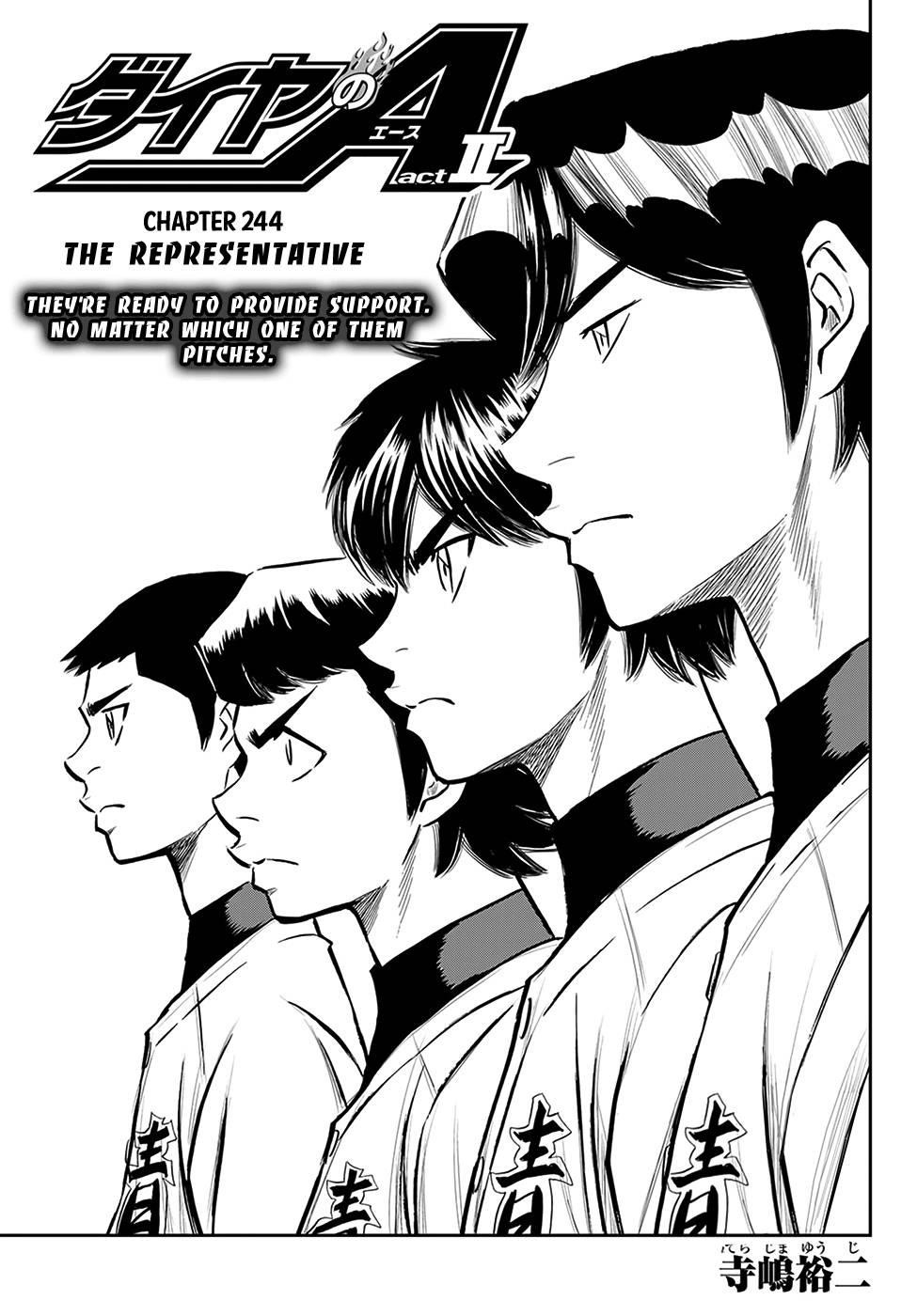 Daiya no A – Act II Chapter 244 - Page 1