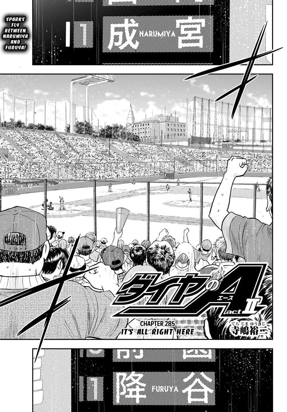 Daiya no A – Act II Chapter 285 - Page 1