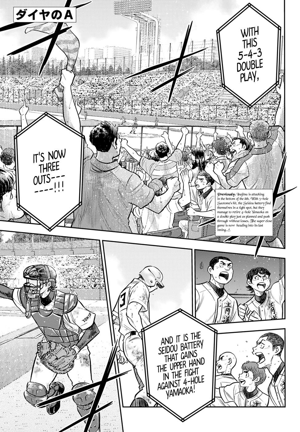 Daiya no A – Act II Chapter 296 - Page 1