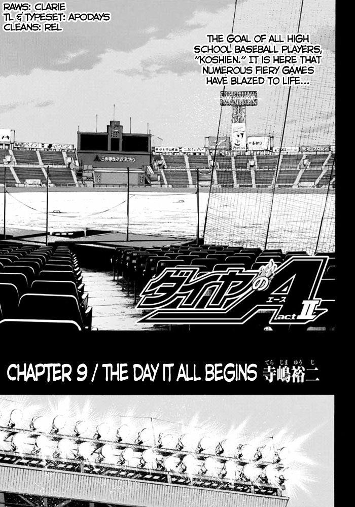 Daiya no A – Act II Chapter 9 - Page 1