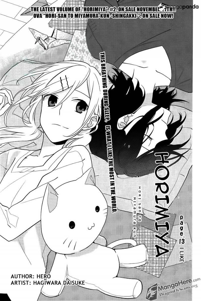 HORIMIYA Chapter 13 - Page 2