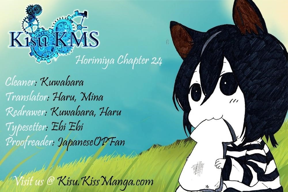 HORIMIYA Chapter 24 - Page 1