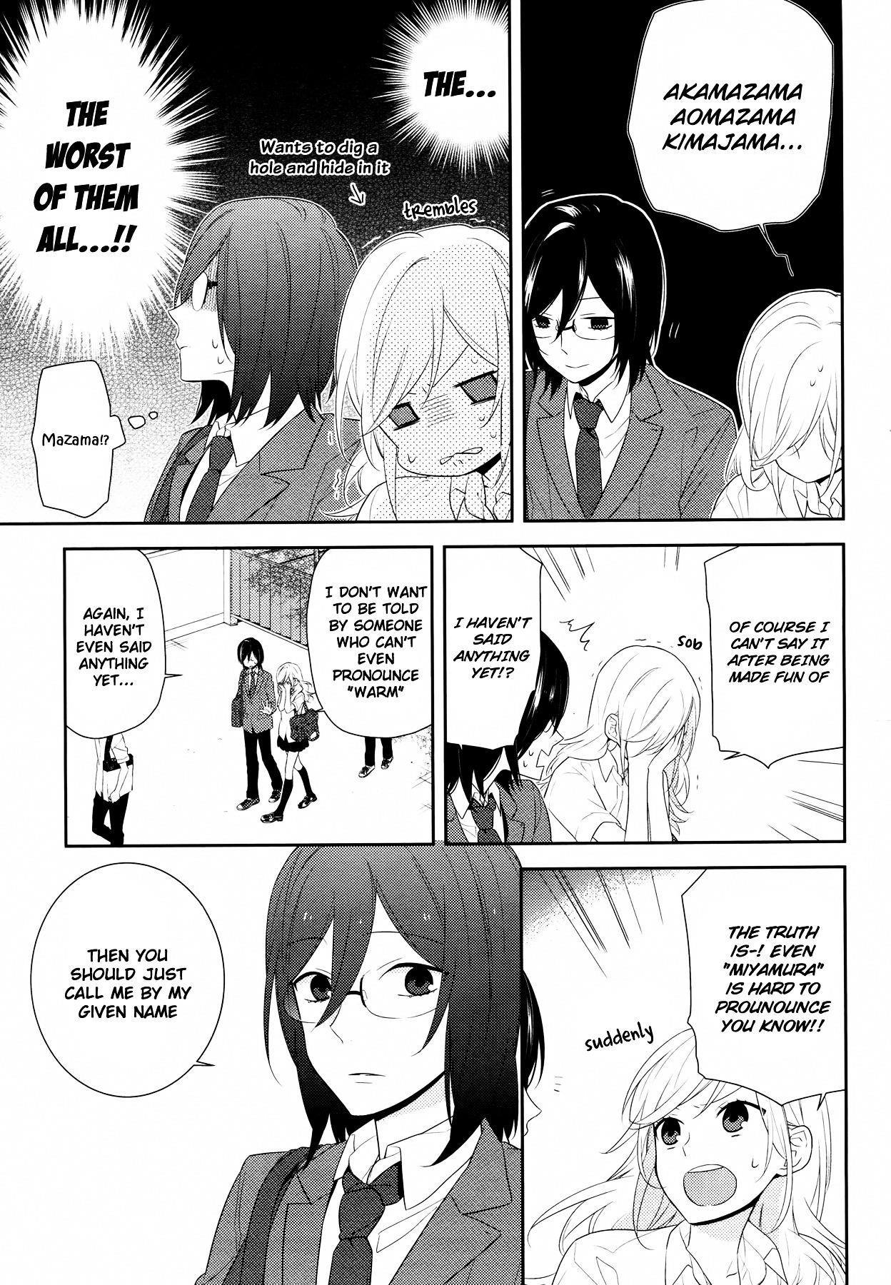 HORIMIYA Chapter 25 - Page 20