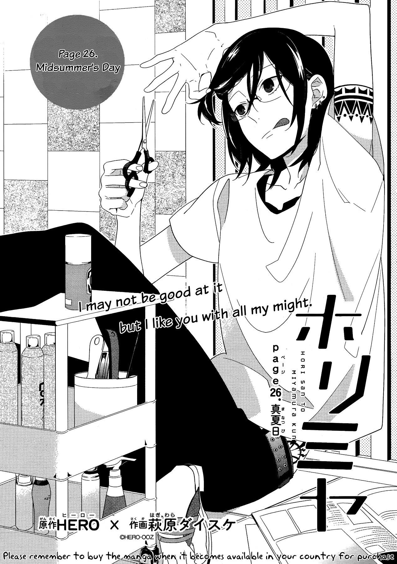 HORIMIYA Chapter 26 - Page 2
