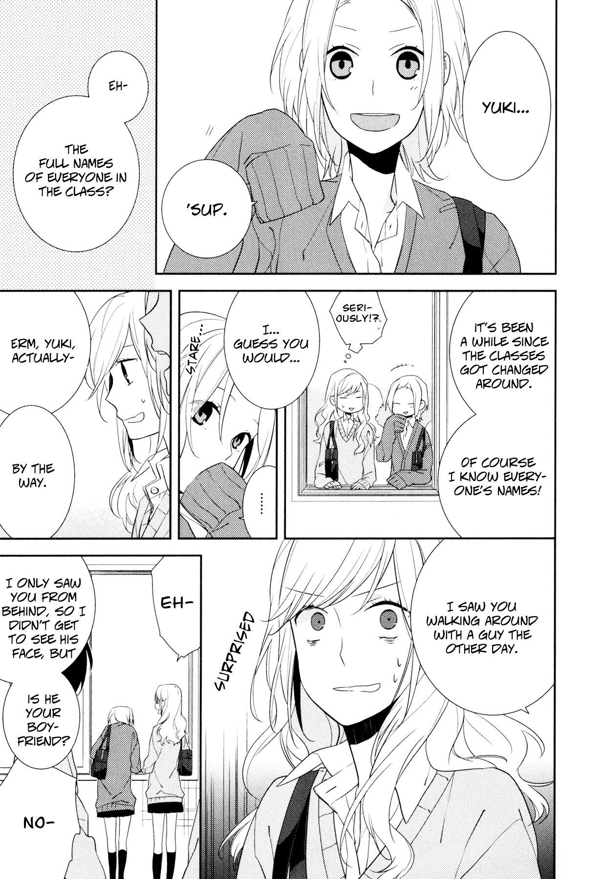 HORIMIYA Chapter 4 - Page 11