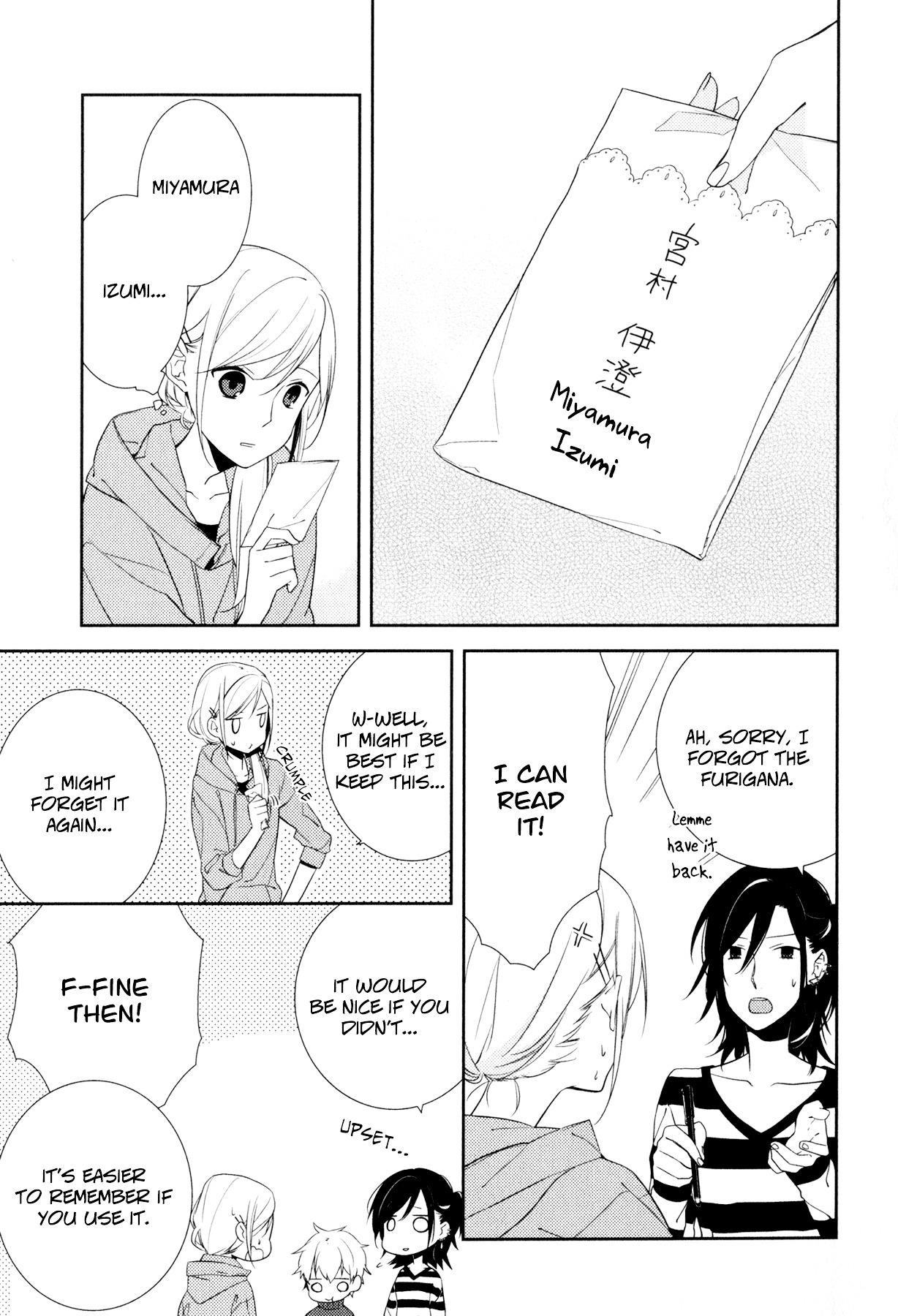 HORIMIYA Chapter 4 - Page 21