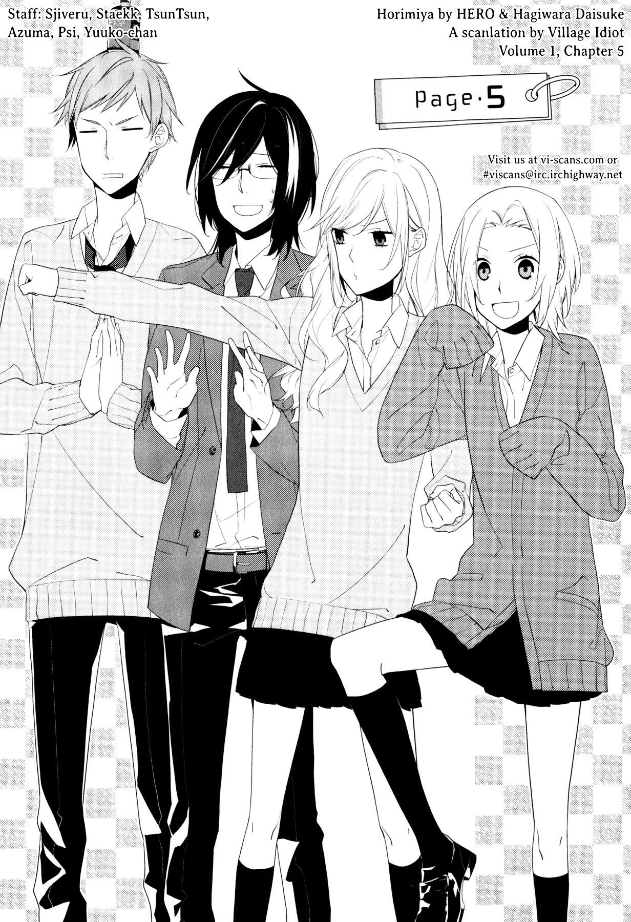 HORIMIYA Chapter 5 - Page 1