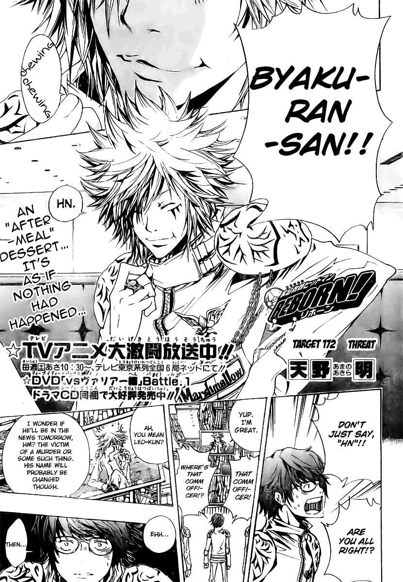 Hitman Reborn Chapter 172 - Page 1