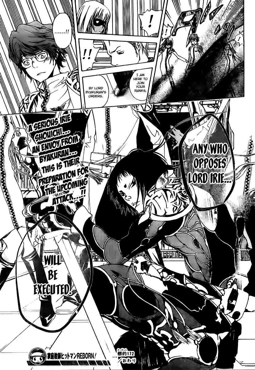 Hitman Reborn Chapter 172 - Page 16