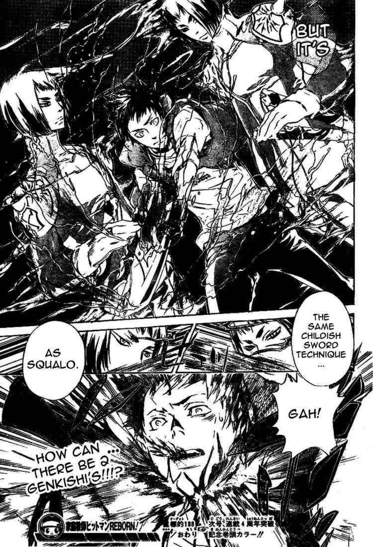 Hitman Reborn Chapter 198 - Page 17